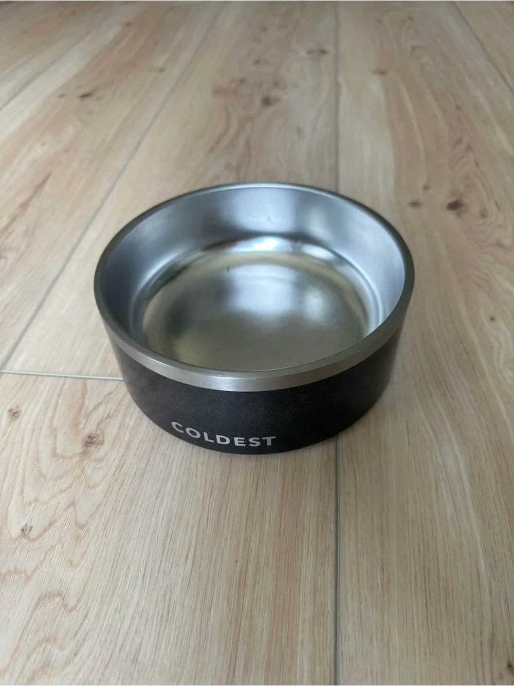 Coldest Dog Water Bowl Anti Rust Metal & Non Slip Dog Bowls 64oz Water Bowl Pet